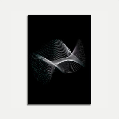 Digital Wave Motion Poster