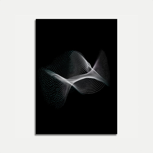 Digital Wave Motion Poster