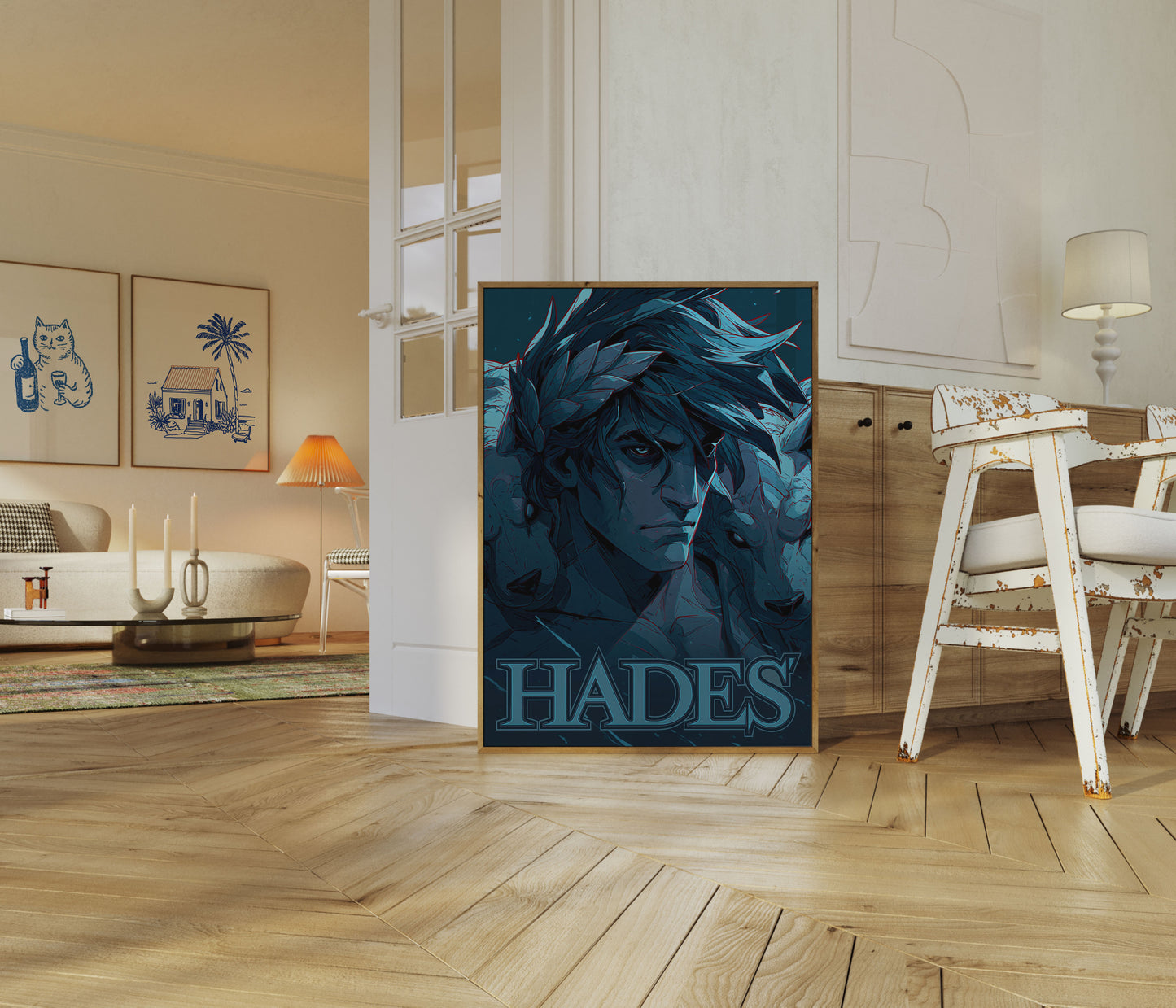 Hades Bůh podsvětí plakát