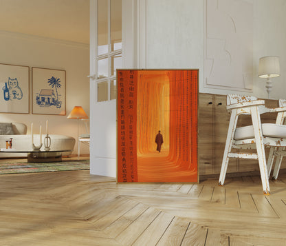 Zen Journey Illuminated Poster