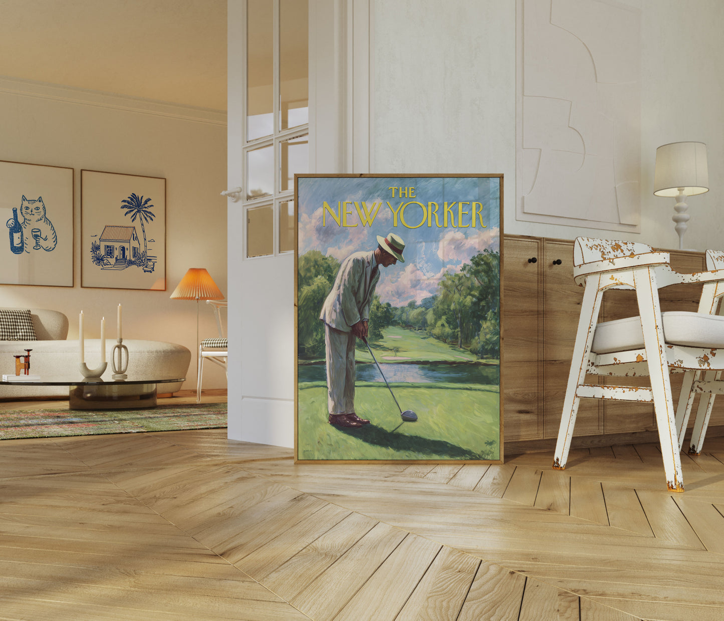 The New Yorker Golf Classic Poster