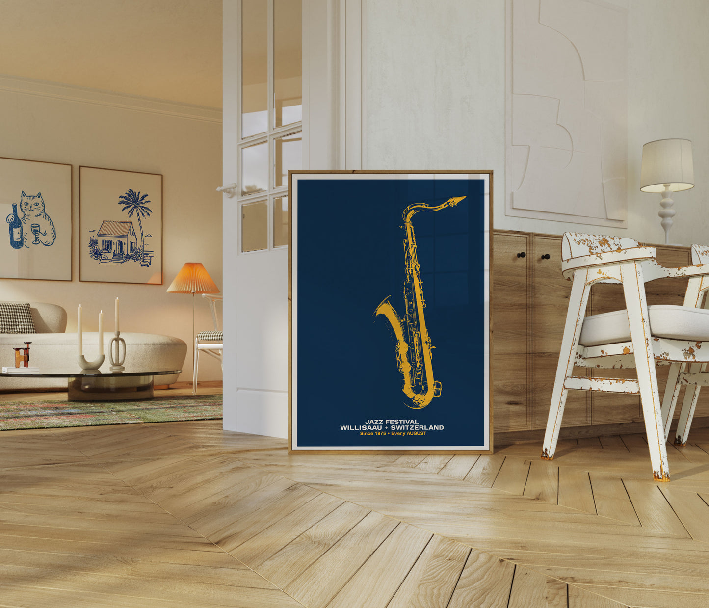 Jazzfestival Willisaau Saxofonplakat