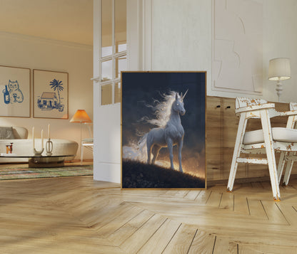 Poster Mistico dell'Unicorno Etereo