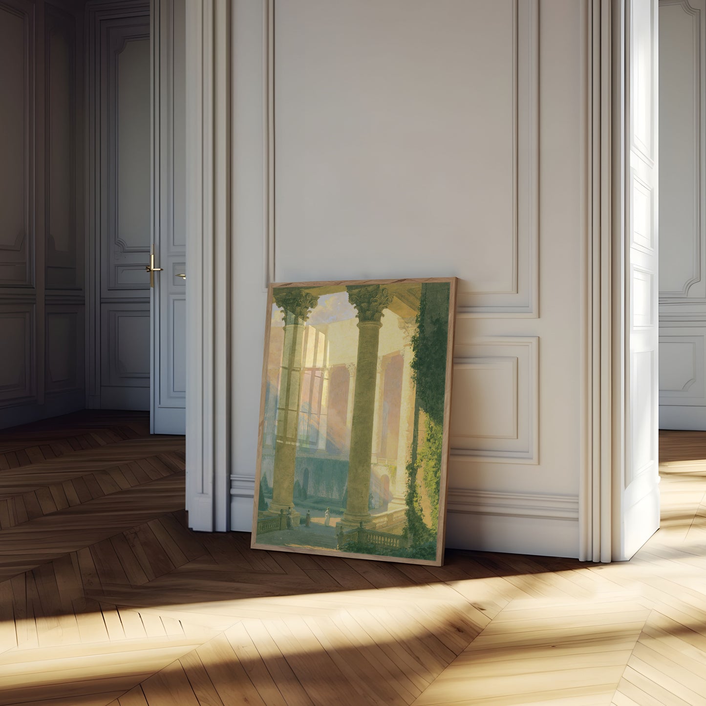 Colonne Classiche e Poster Cortile