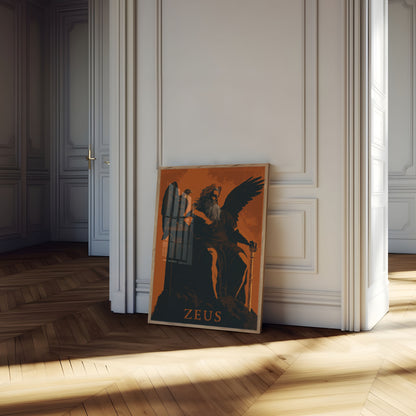 Zeus King of Gods Poster