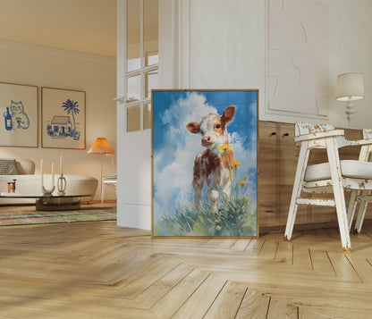 Hofgarten-Gänseblümchen-Träume-Poster
