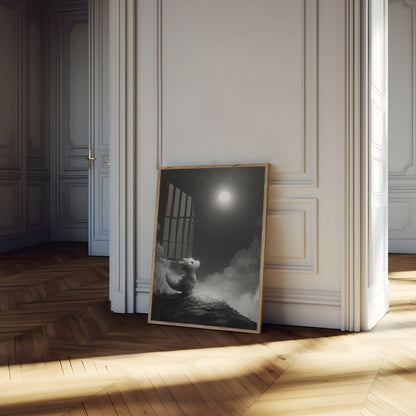 Moonlit Dragon's Dream Poster