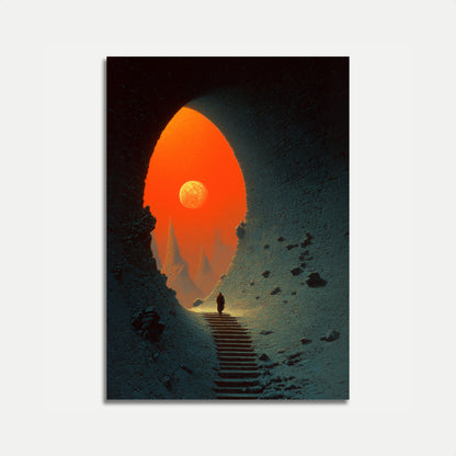 Journey Through Ancient Ruins Poster