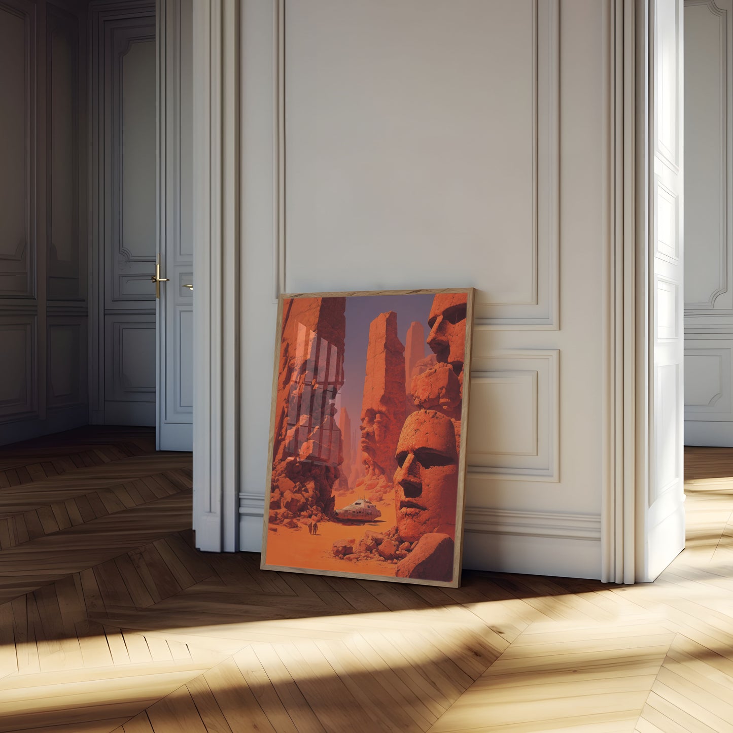 Mars Kolonie Verkenningsposter