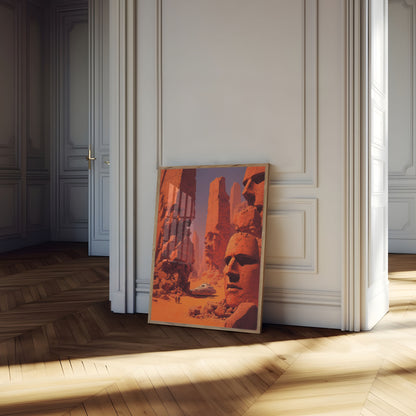 Mars Kolonie Verkenningsposter