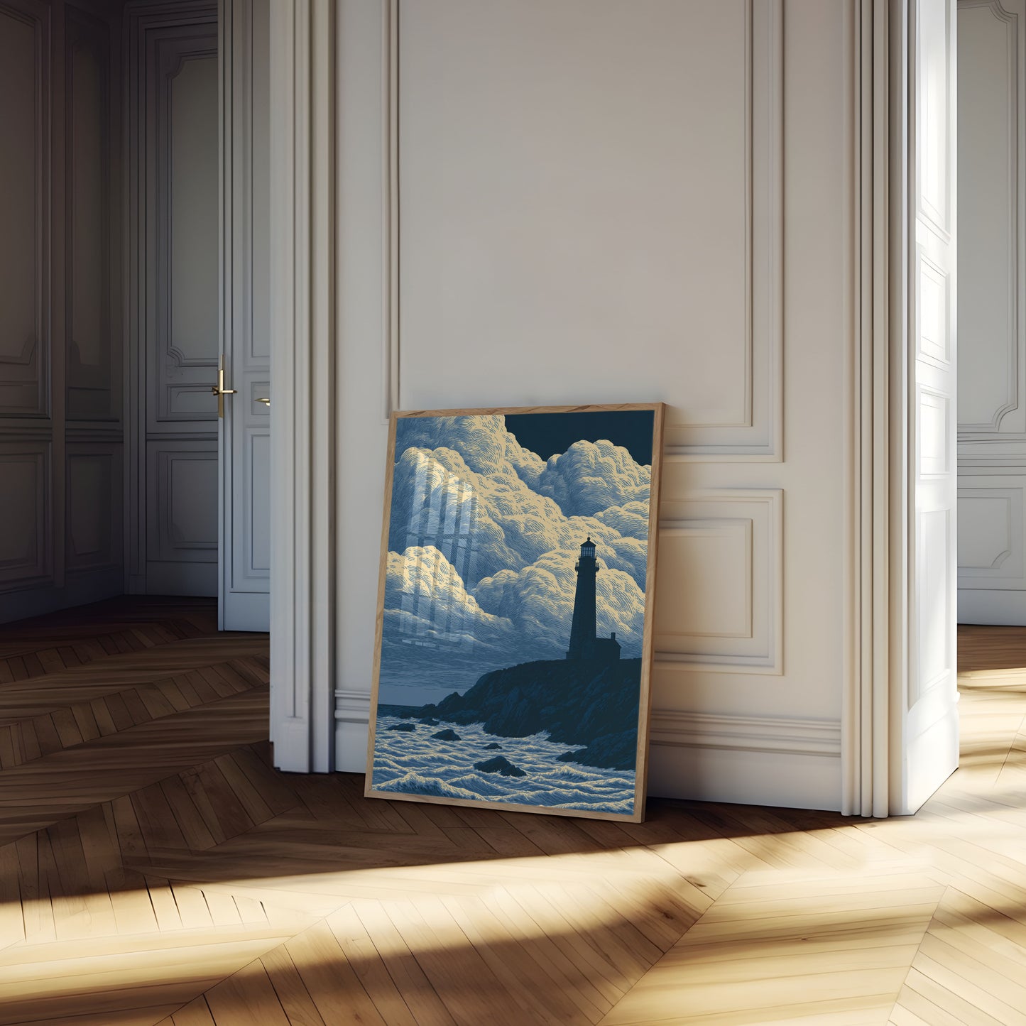 Fyr Skymarkise Plakat