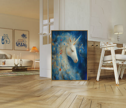 Poster del Paesaggio Onirico dell'Unicorno Magico