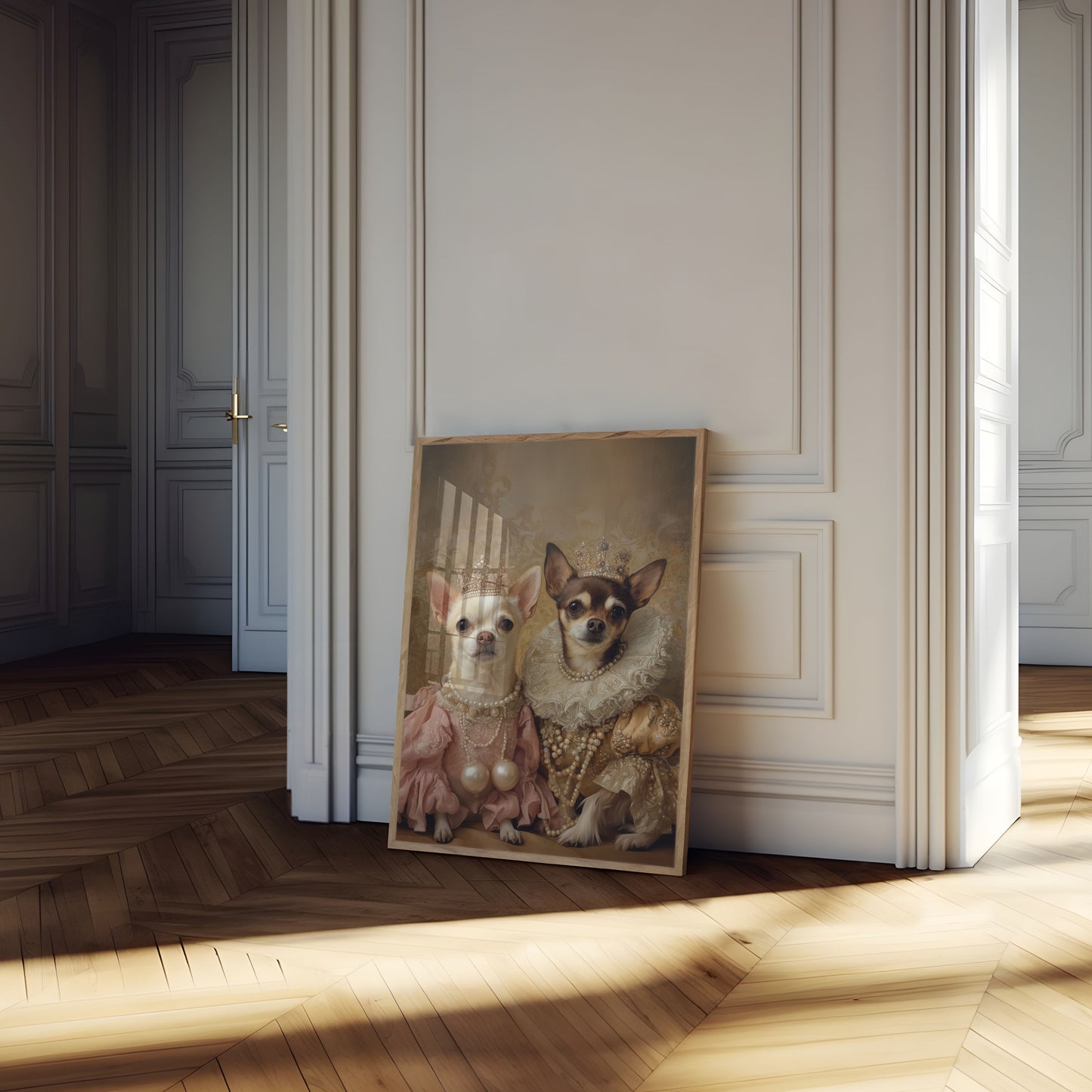 Royal Chihuahua Elegance Poster