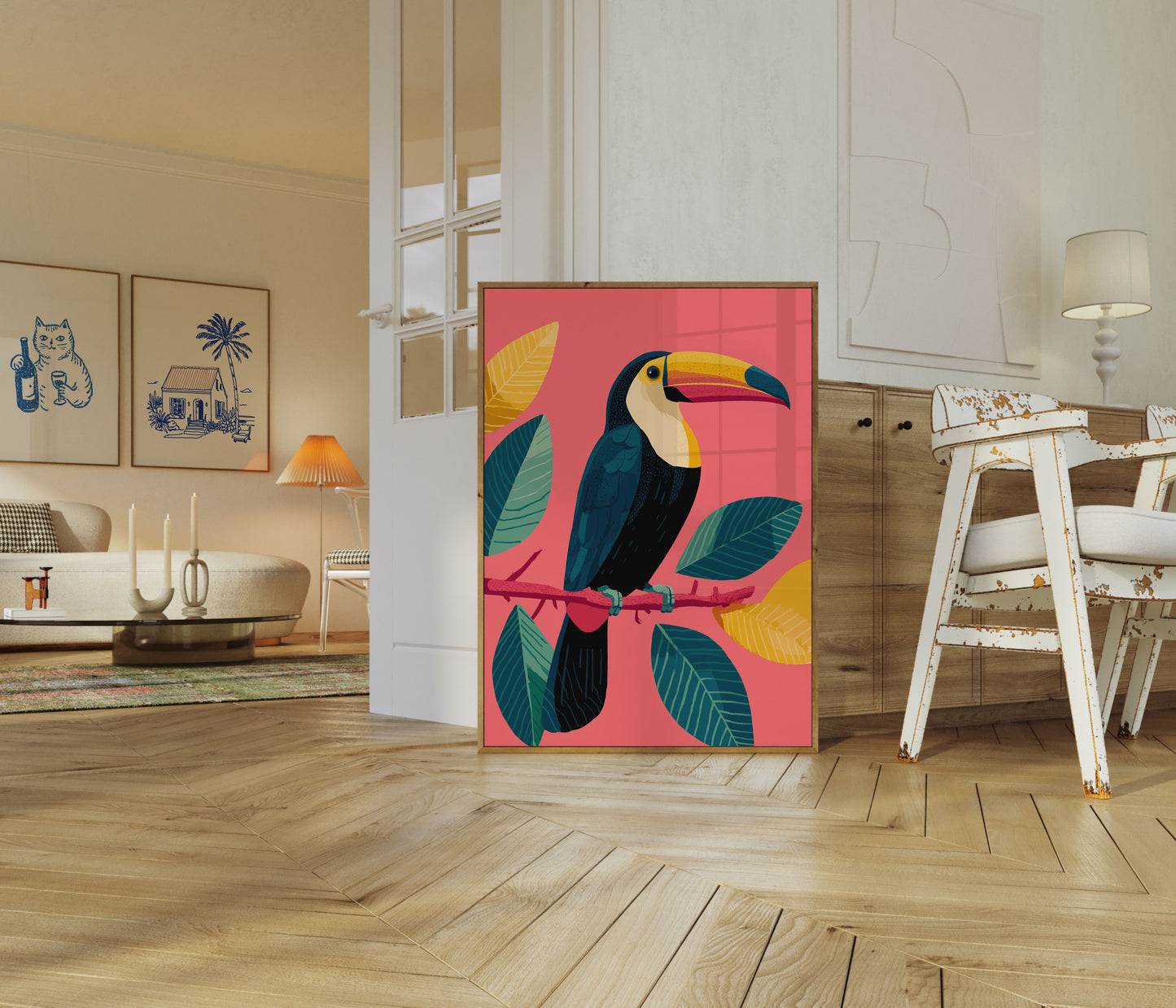 Colorful Toucan Bird Poster