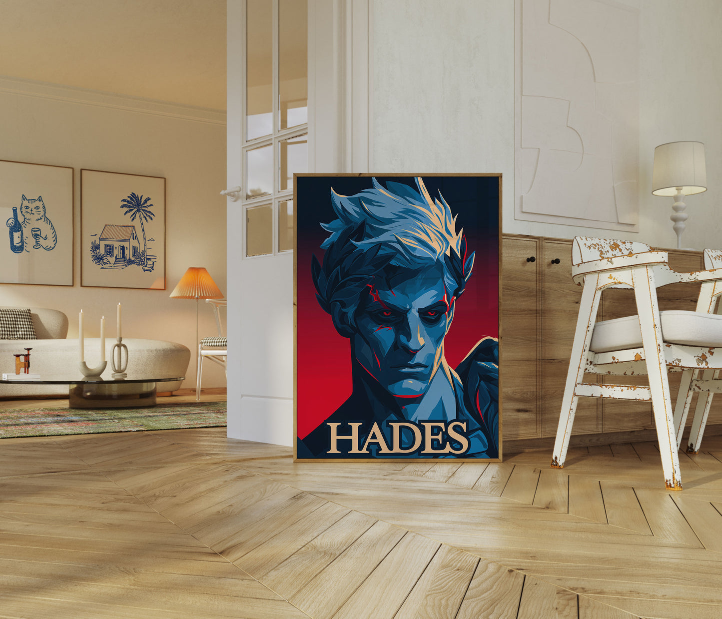 Hades God of Underworld Poster