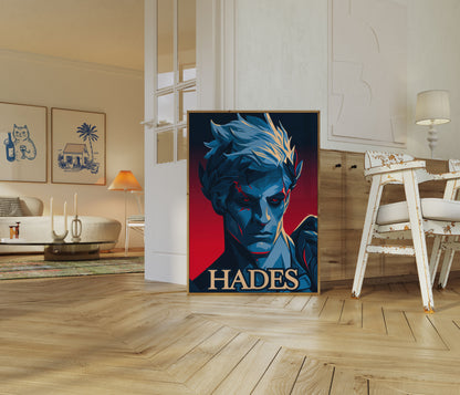 Hades God of Underworld Poster