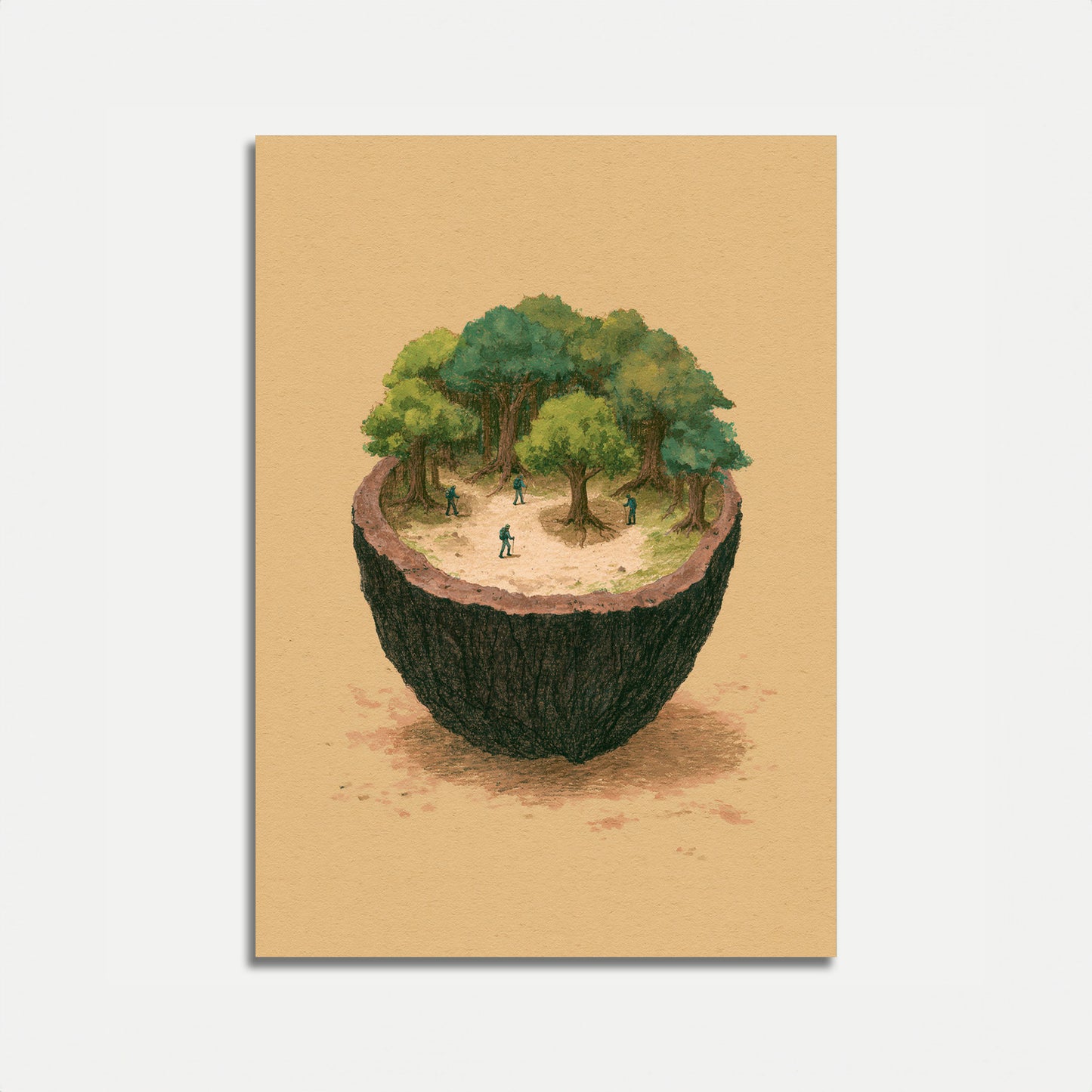 Avventura sull'Isola Forestale Poster