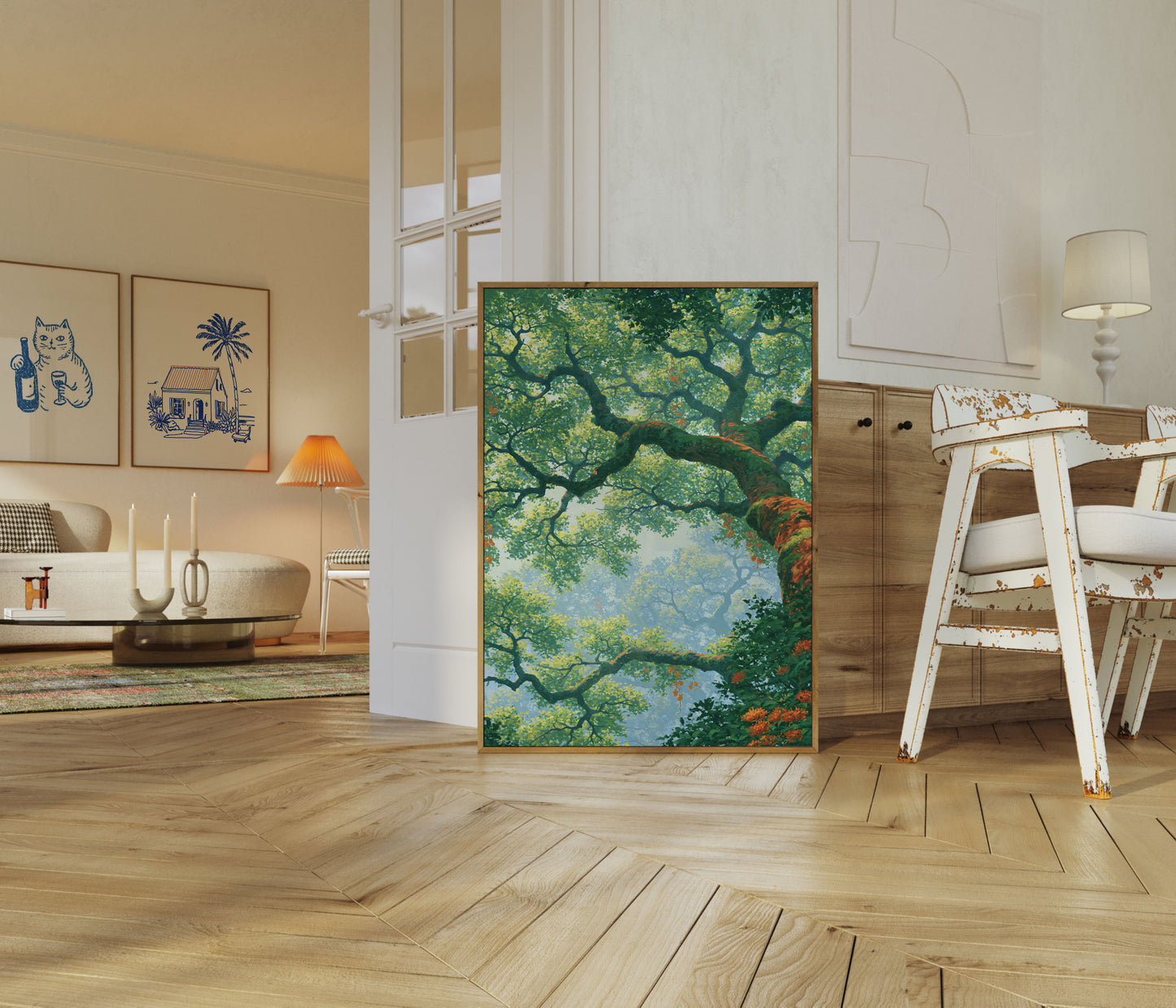 Majestic Tree Canopy Nature Poster