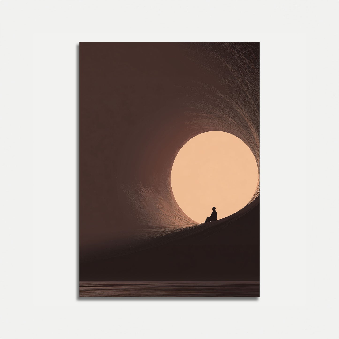 Solitude in the Tunnel Poster