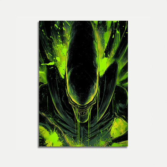 Xenomorph Alien Attack Poster