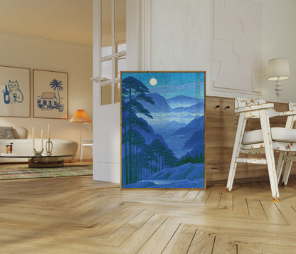 Poster Valle Montano Lunare