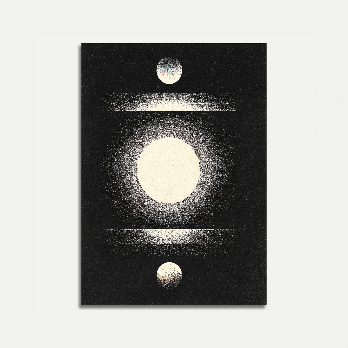 Póster de Cuerpos Celestiales Cósmicos