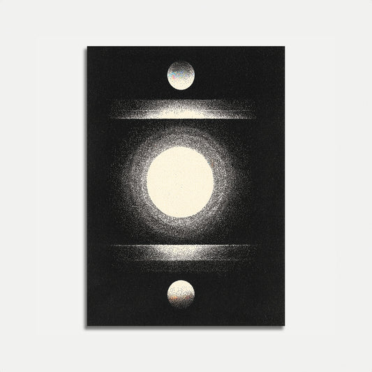 Póster de Cuerpos Celestiales Cósmicos
