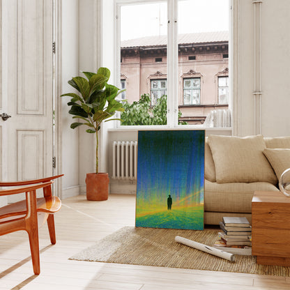 Cosmic Solitude and Light Poster