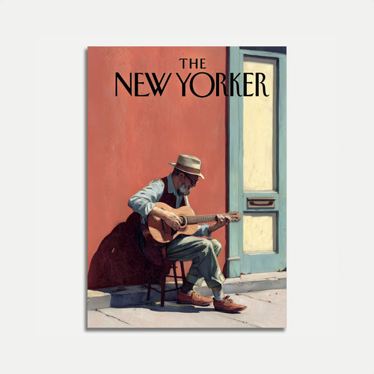 Soulful Street Musician Poster