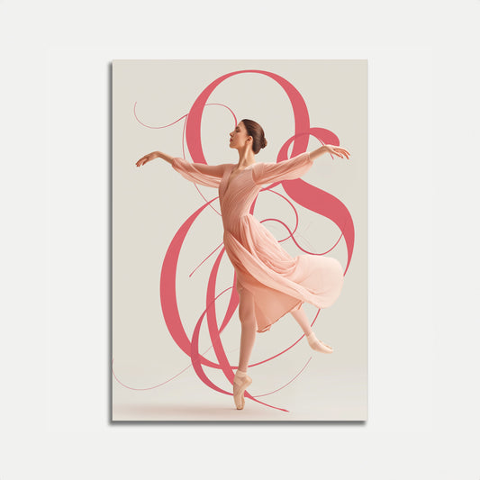 Elegant Dance in Motion Poster
