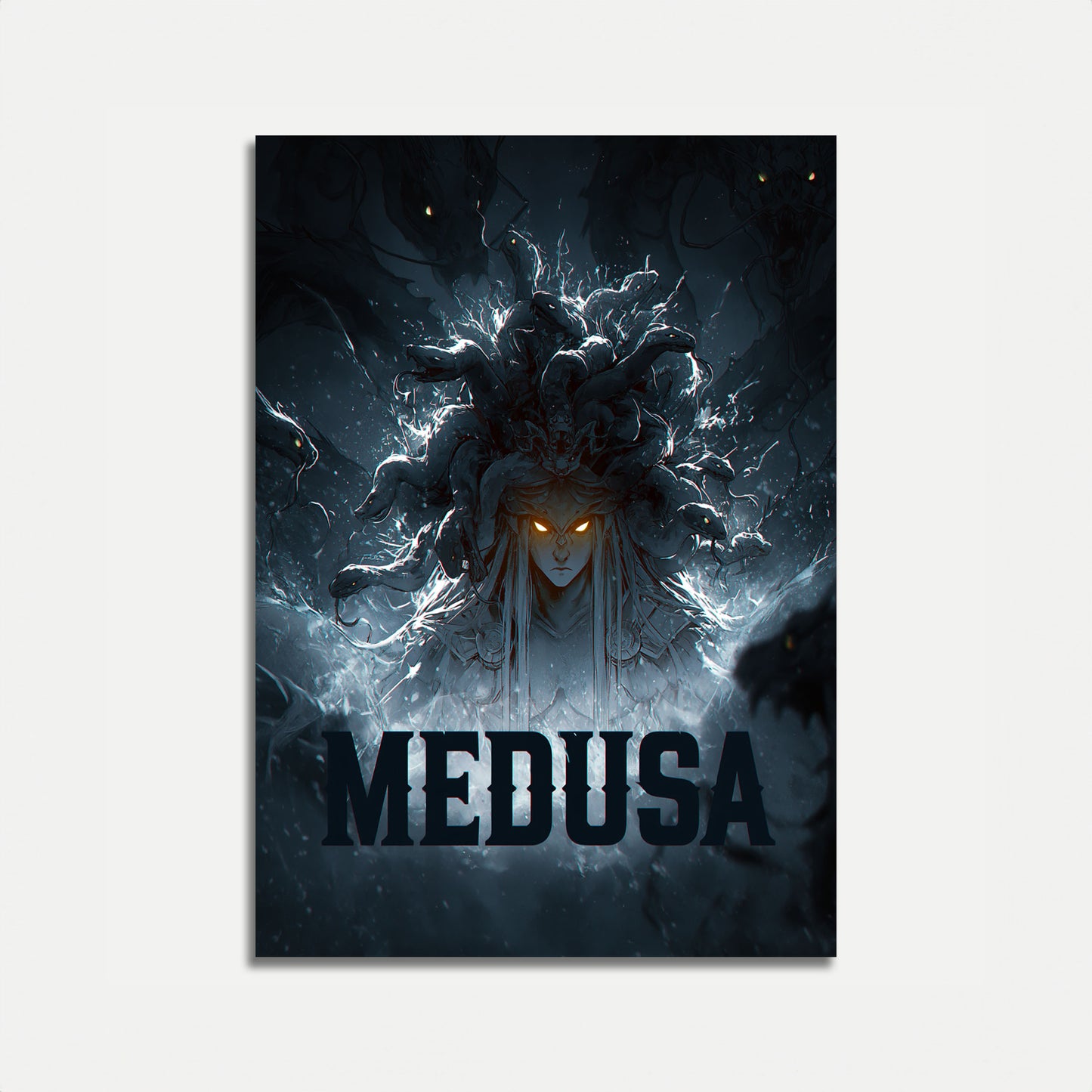 Medusa Mythological Power Poster