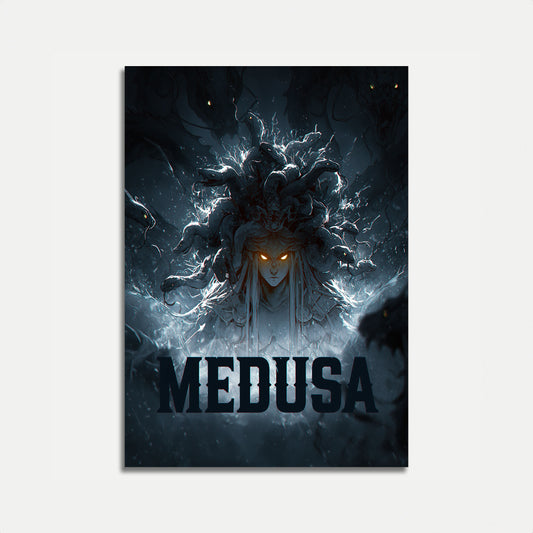 Medusa Mythological Power Poster