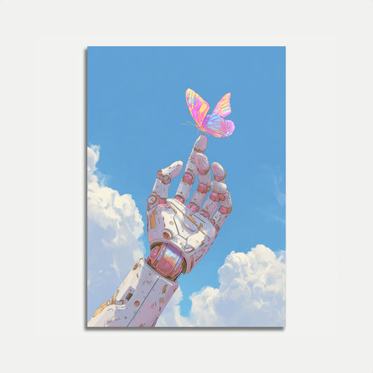 Poster von Roboter-Schmetterlings-Träumen