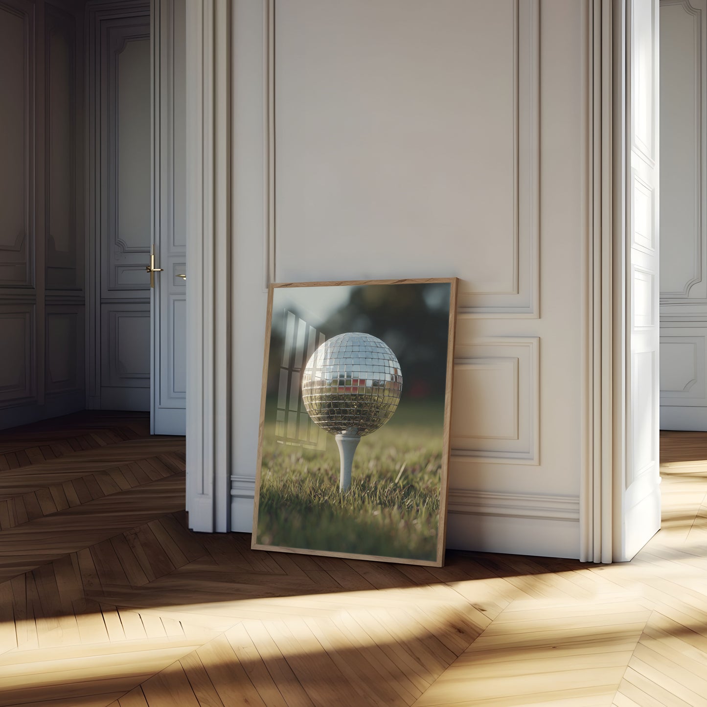 Plakát Disco Ball Golf