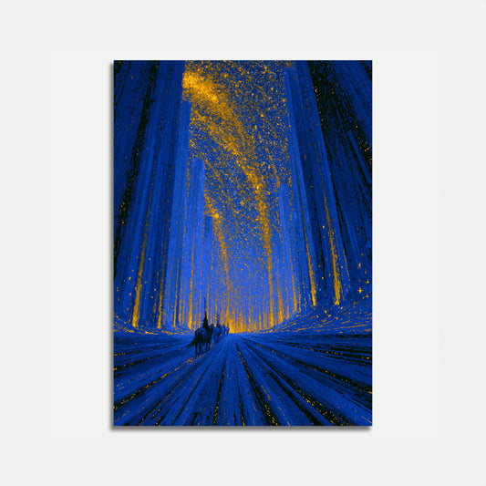 Celestial Light Path Poster
