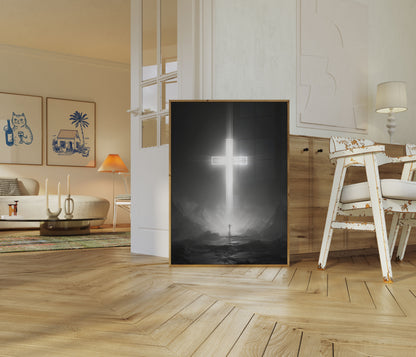 Póster de la Cruz de la Luz Divina