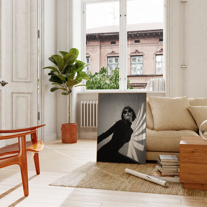 Noir Eleganz Schatten Poster