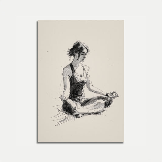 Zen-Meditation Yoga Poster