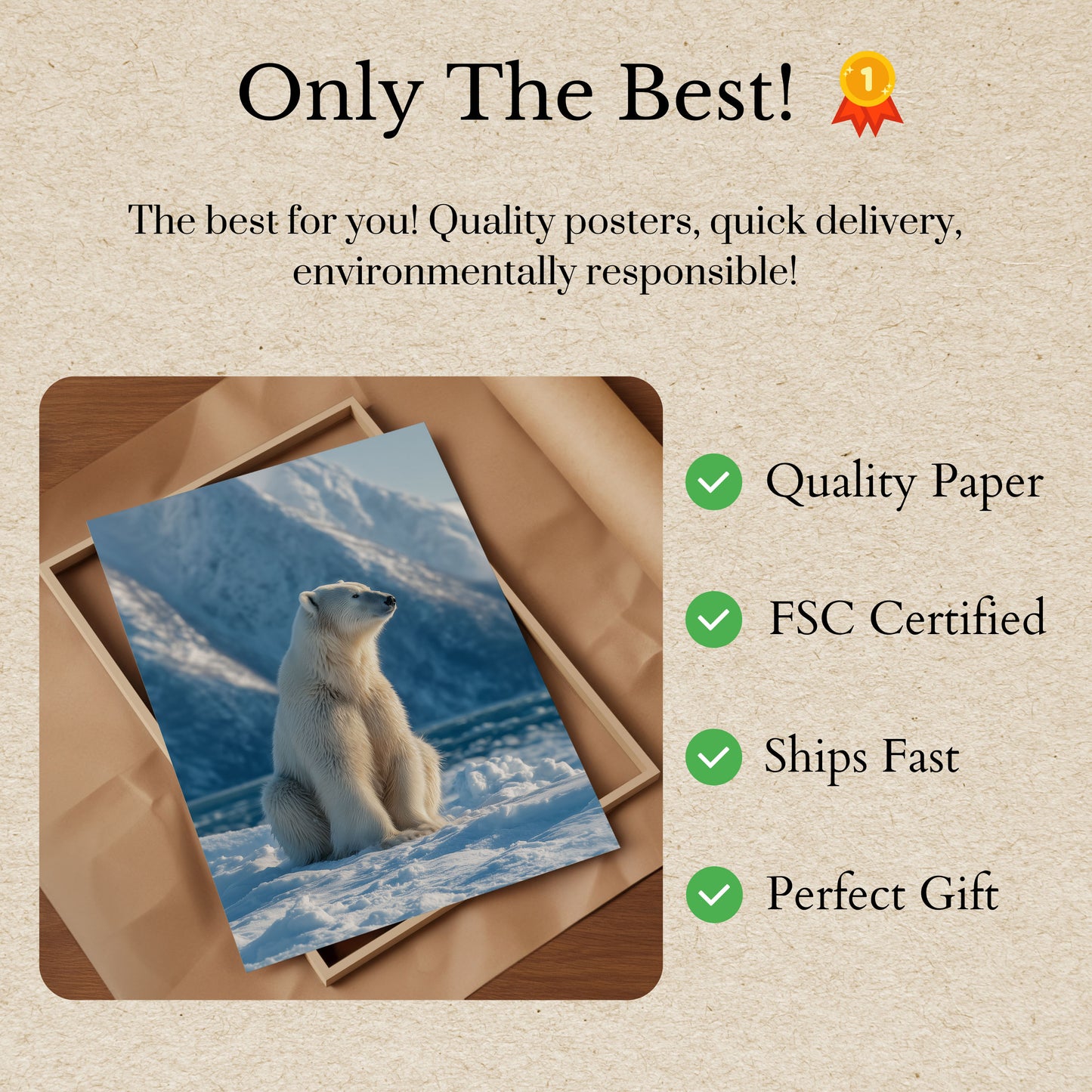 Póster de Majestad del Guardián Ártico