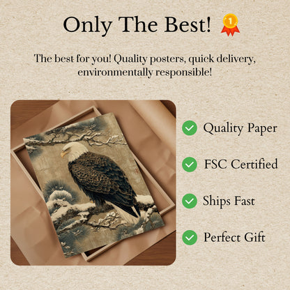 Baal Eagle in Winter Poster