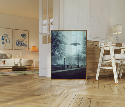 UFO White House Encounter Poster