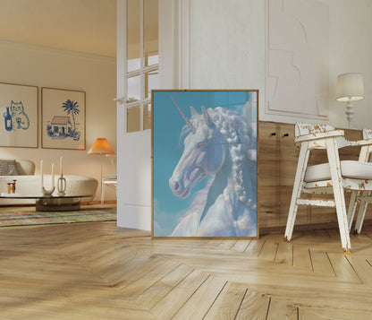 Affiche de Rêves de Licorne Éthérée