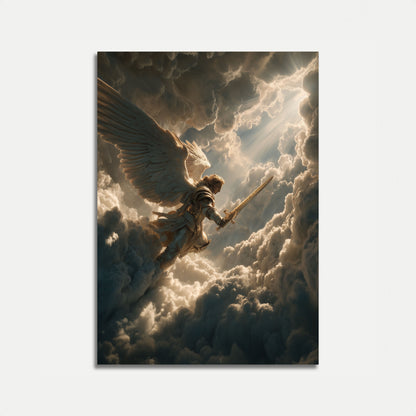 Celestial Warrior Angel Poster