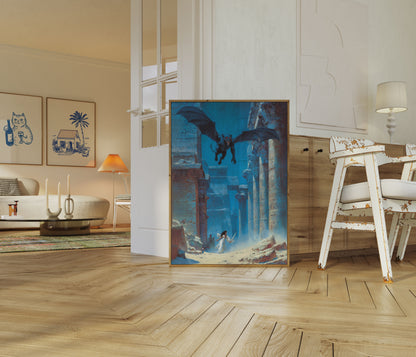 Warrior vs Demon Poster