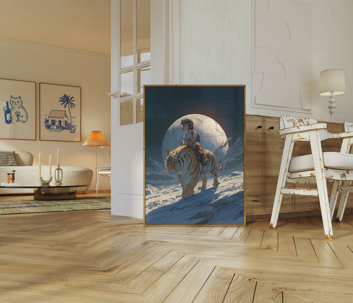 Lunar Companion Adventure Poster