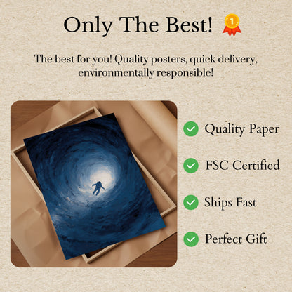 Zagubiony w Kosmicznym Tunelu Plakat