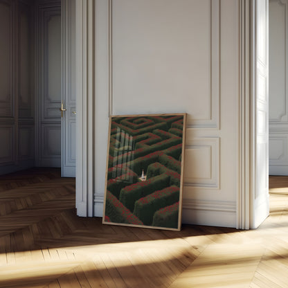 Lost in the Red Maze Poster