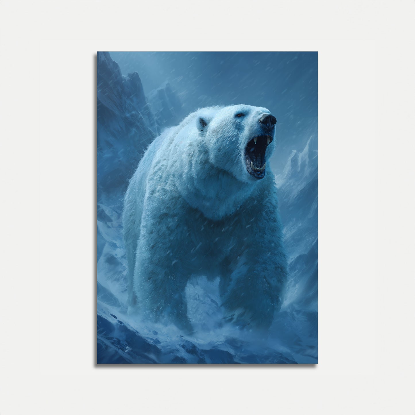 Póster de oso polar Arctic Roar