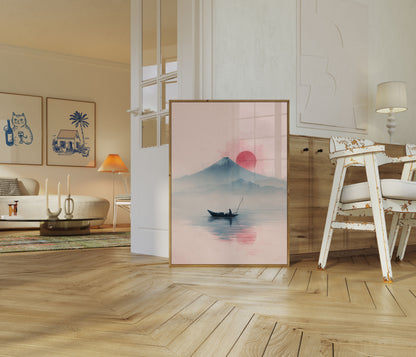 Serene Mount Fuji Sunrise Poster
