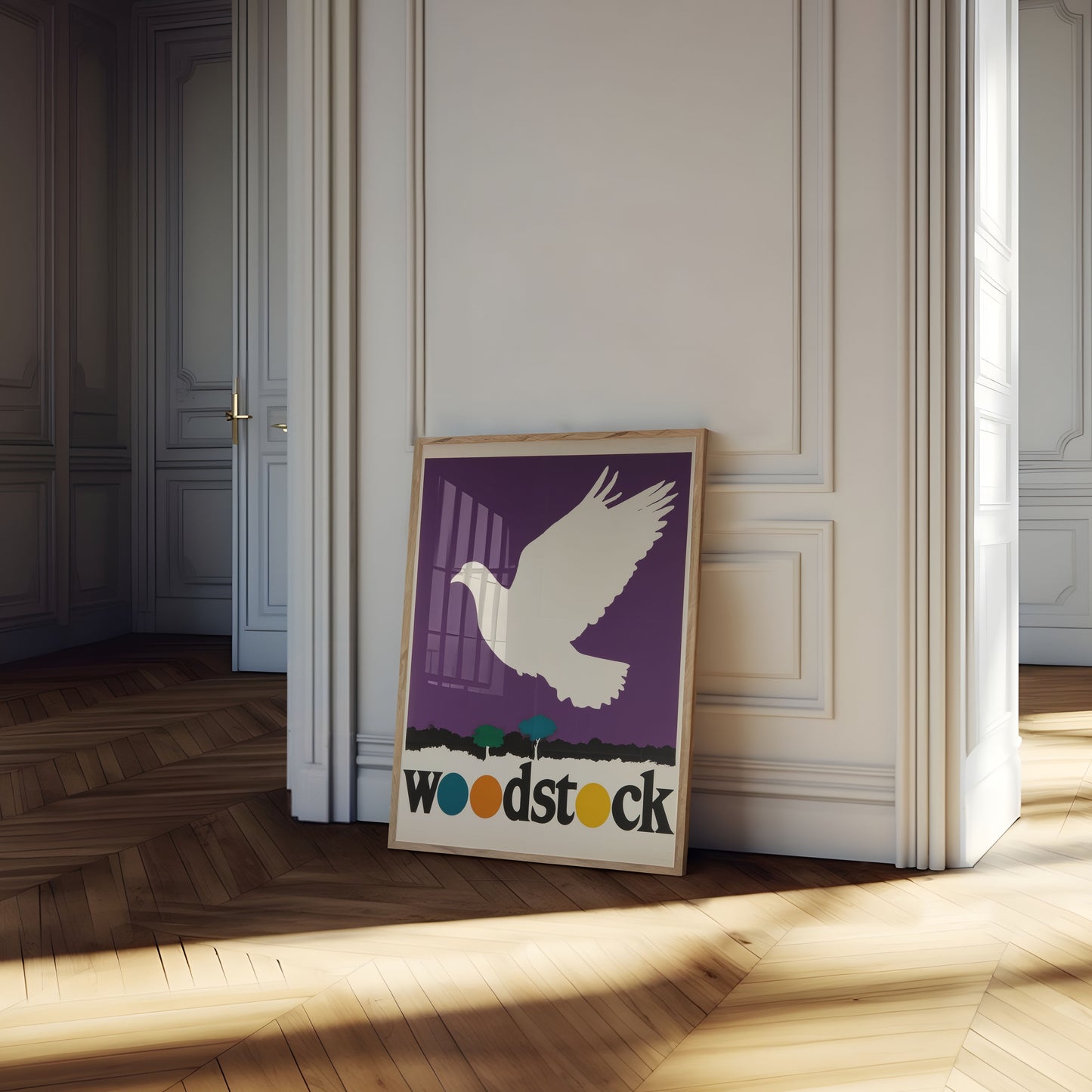 Woodstock Dove of Peace Poster